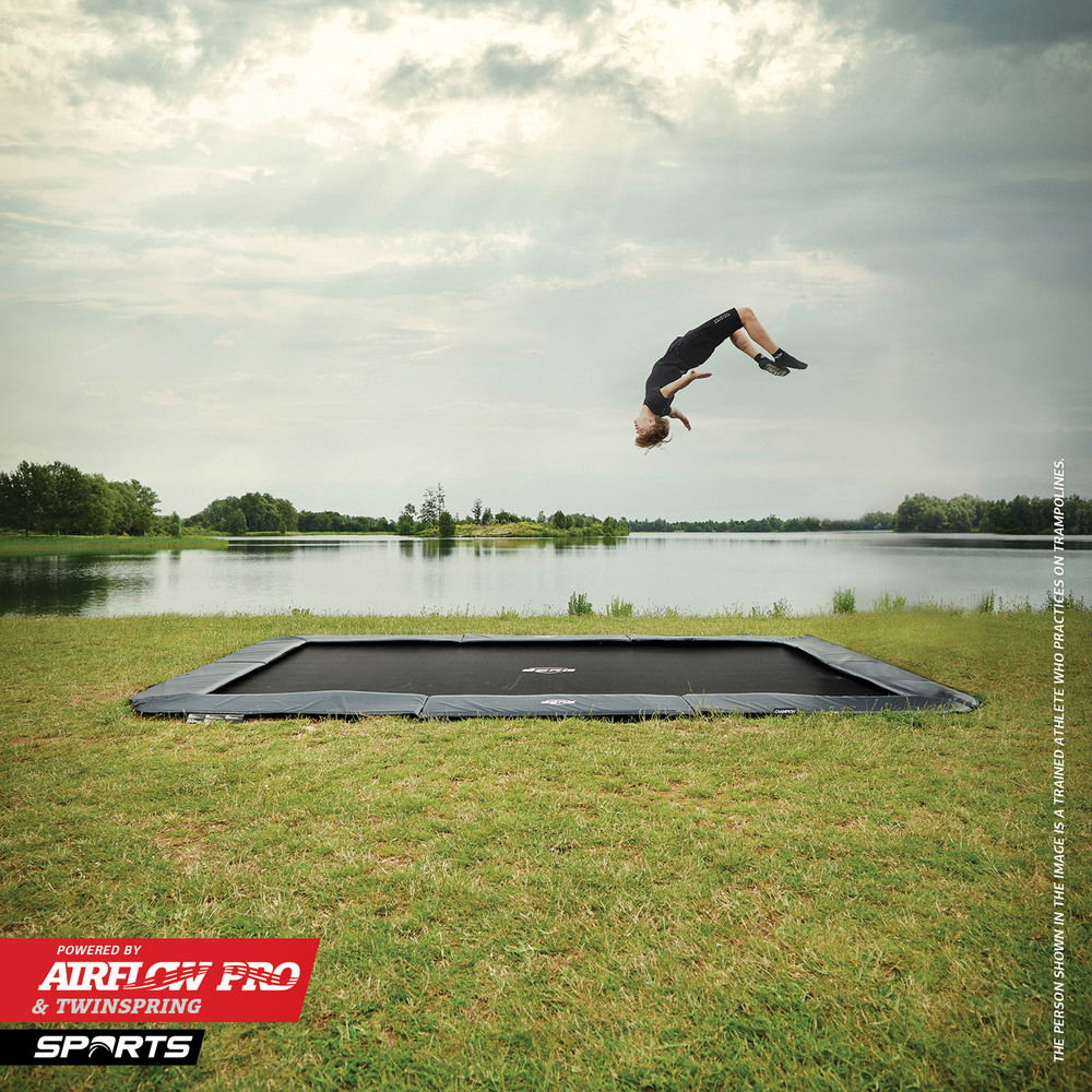 BERG Trampolin SPORTS FlatGround ULTIM Champion Green 410 BERG Trampolin SPORTS FlatGround ULTIM Champion Green 410