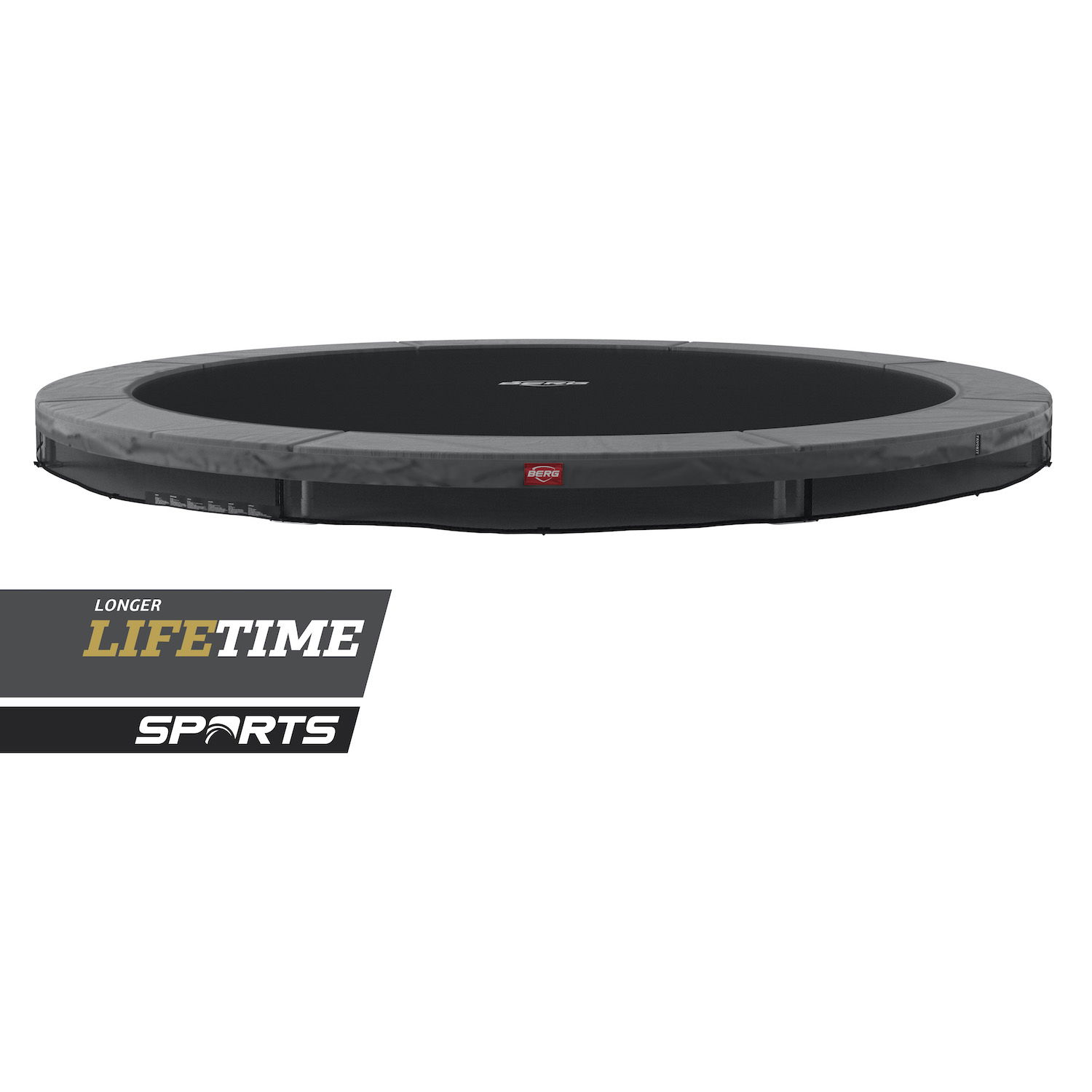 BERG Trampolin SPORTS InGround ROUND Favorit Grey Ø330 cm BERG Trampolin SPORTS InGround ROUND Favorit Grey Ø330 cm
