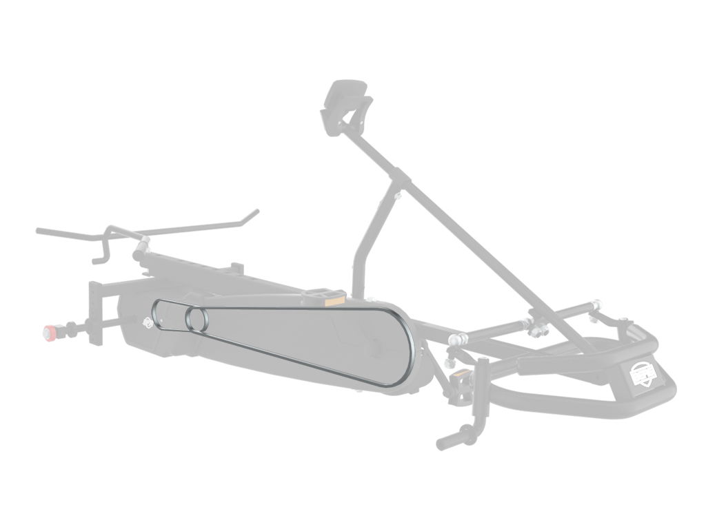 BERG Ersatzteil E-Rahmen - E-BFR-3 Kette 140s + Kette 44s