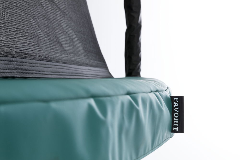 BERG Trampolin InGround GRAND Favorit Green oval 520 x 345 cm + Sicherheitsnetz Comfort BERG Trampolin InGround GRAND Favorit Green oval 520 x 345 cm + Sicherheitsnetz Comfort