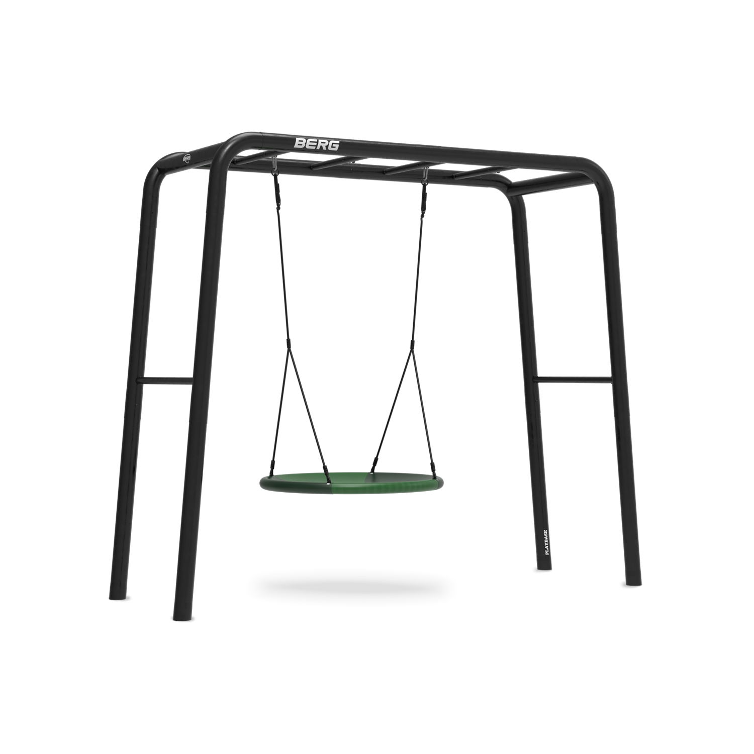 BERG PlayBase 3-in-1 Klettergerüst Medium mit 2 Reckstangen inkl. Nestschaukel BERG PlayBase 3-in-1 Klettergerüst Medium mit 2 Reckstangen inkl. Nestschaukel