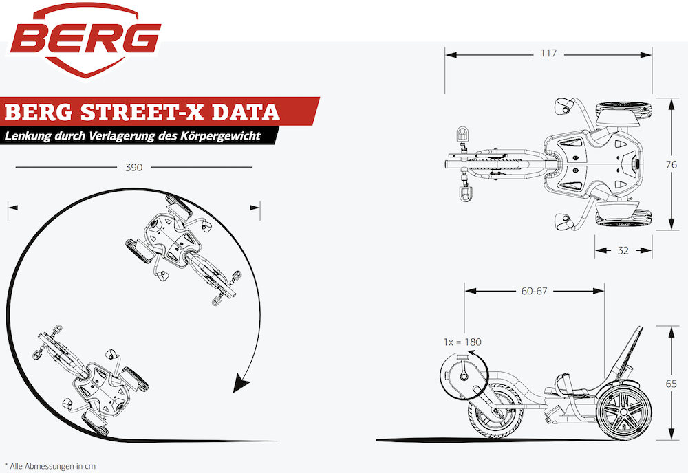 BERG Gokart Street-X Venom BERG Gokart Street-X Venom