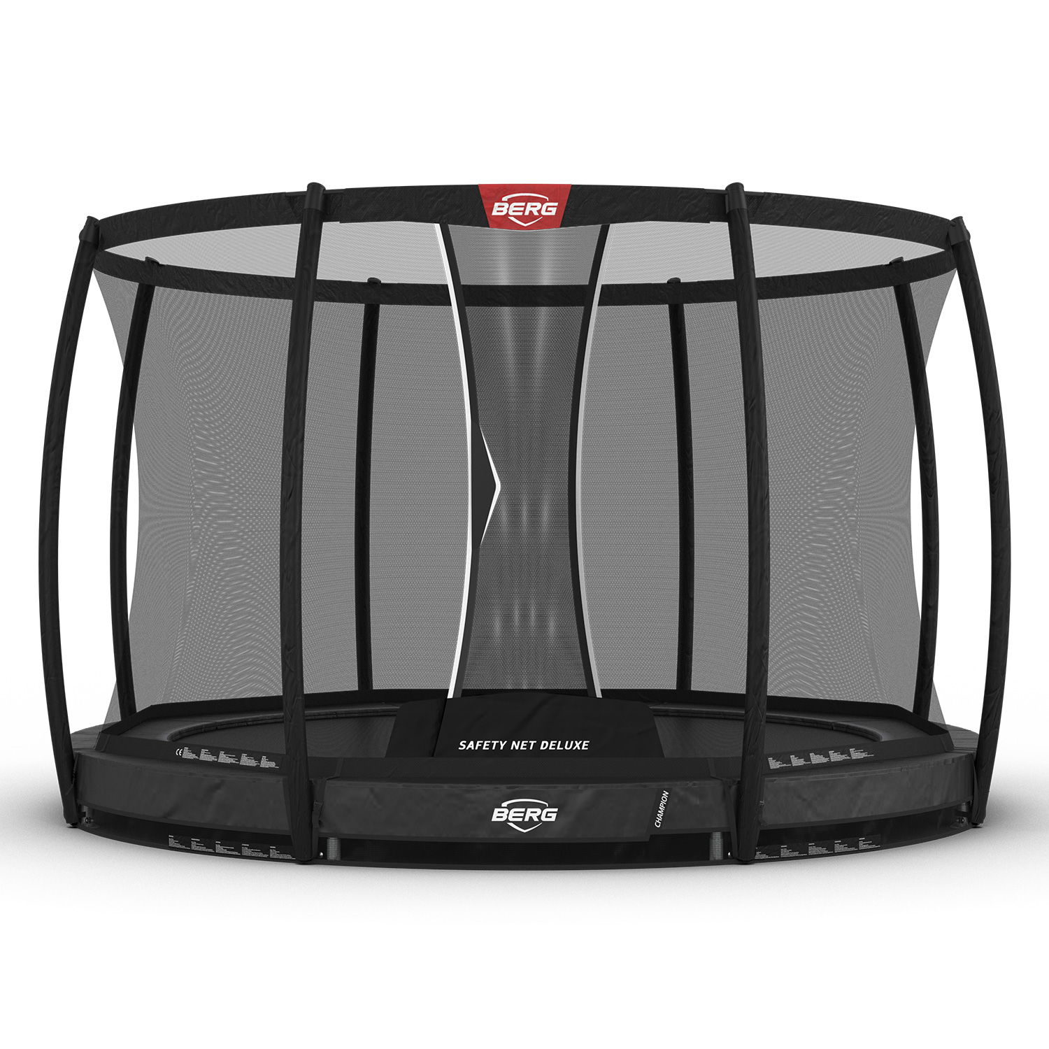 BERG Trampolin InGround ROUND Champion Grey Ø330 cm + Sicherheitsnetz Deluxe (NEU) BERG Trampolin InGround ROUND Champion Grey Ø330 cm + Sicherheitsnetz Deluxe (NEU)