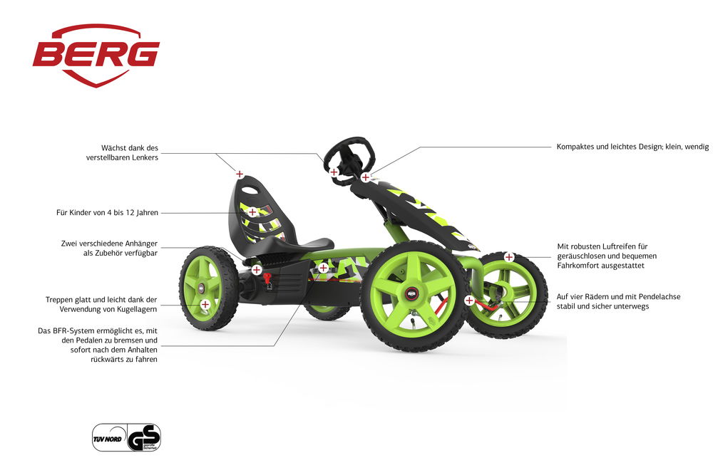 BERG Gokart Rally Force BFR (Ersatzteilarchiv) BERG Gokart Rally Force BFR (Ersatzteilarchiv)