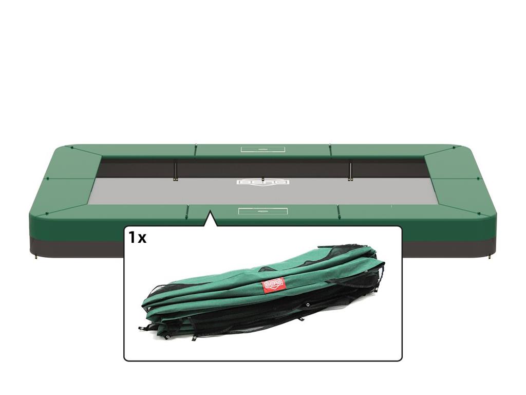 BERG Ersatzteil Schutzrand ULTIM InGround Champion Green 330 x 220 cm Außenrand