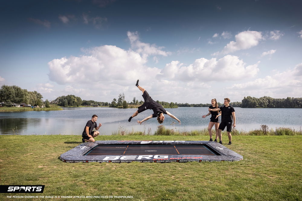BERG Trampolin SPORTS FlatGround ULTIM Pro Bouncer 500 (NEU) BERG Trampolin SPORTS FlatGround ULTIM Pro Bouncer 500 (NEU)