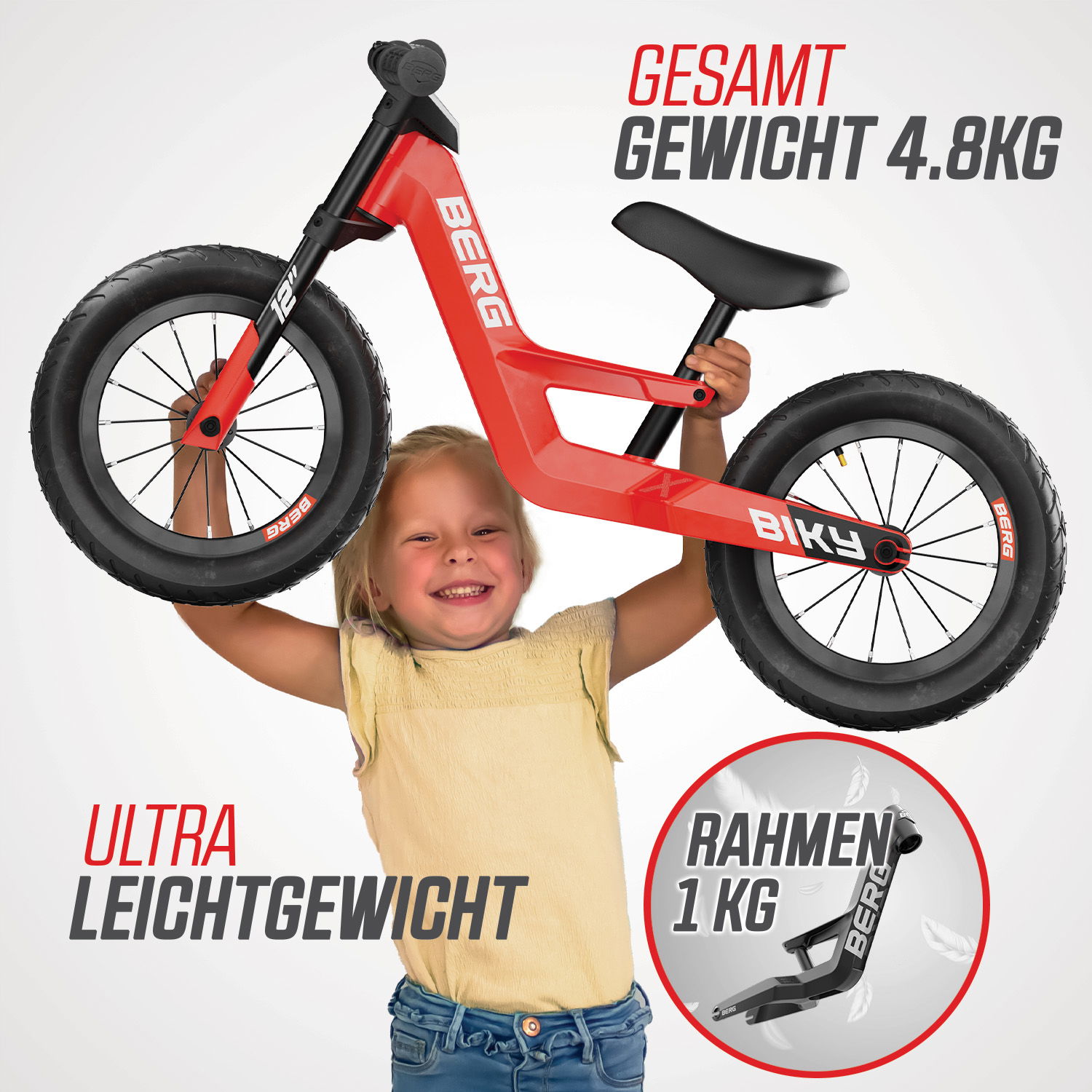 BERG Laufrad Biky City Red BERG Laufrad Biky City Red