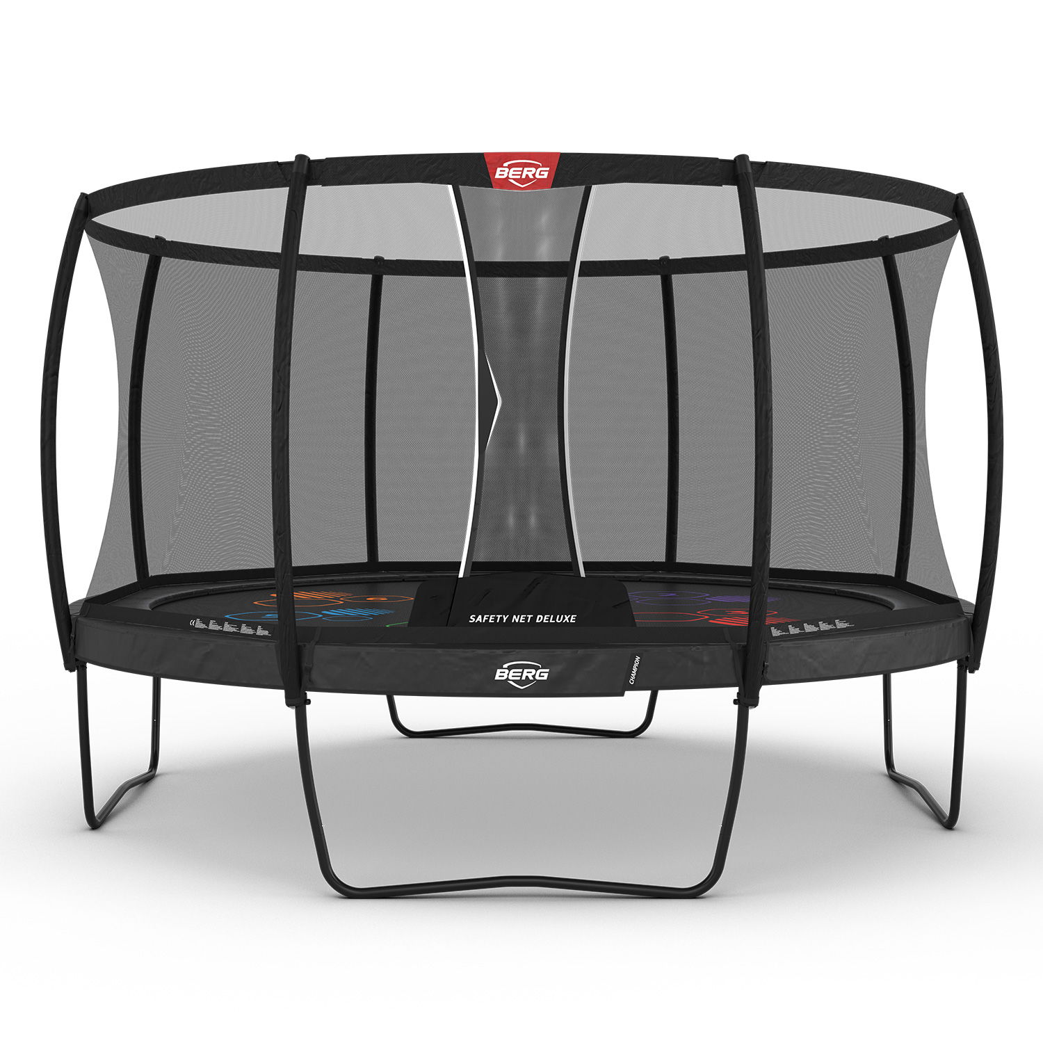 BERG Trampolin Regular ROUND Champion Grey Levels Ø430 cm + Sicherheitsnetz Deluxe (Neu) BERG Trampolin Regular ROUND Champion Grey Levels Ø430 cm + Sicherheitsnetz Deluxe (Neu)