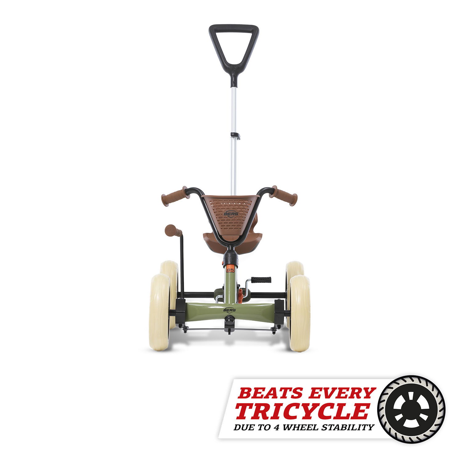 BERG Gokart Buzzy Retro 2-in-1 Green