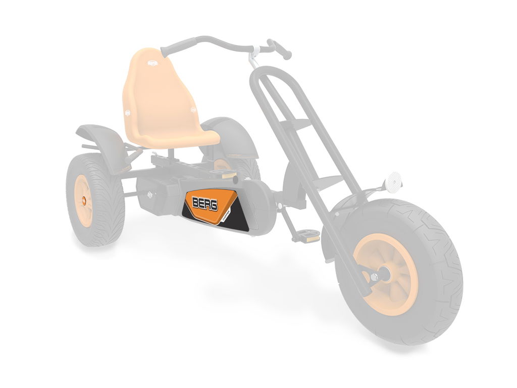 BERG Ersatzteil Sticker-Set XL Rahmen - Aufkleber Chopper