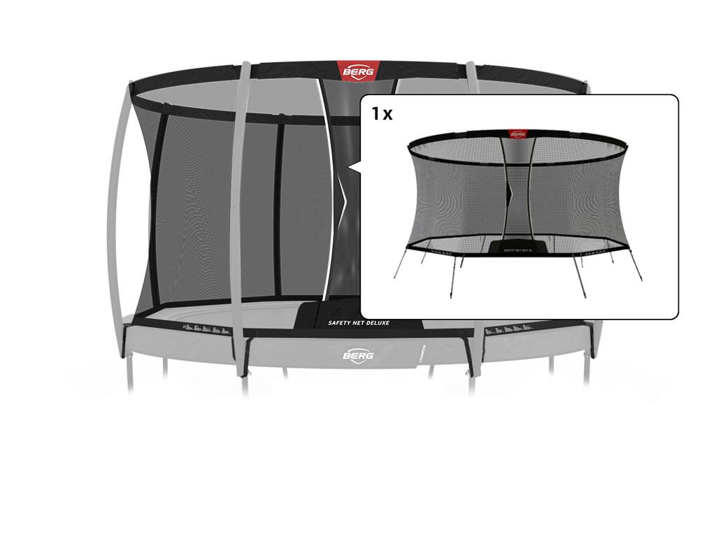 BERG Ersatzteil Sicherheitsnetz Deluxe Ø380 cm Netz einzeln (NEU) BERG Ersatzteil Sicherheitsnetz Deluxe Ø380 cm Netz einzeln (NEU)