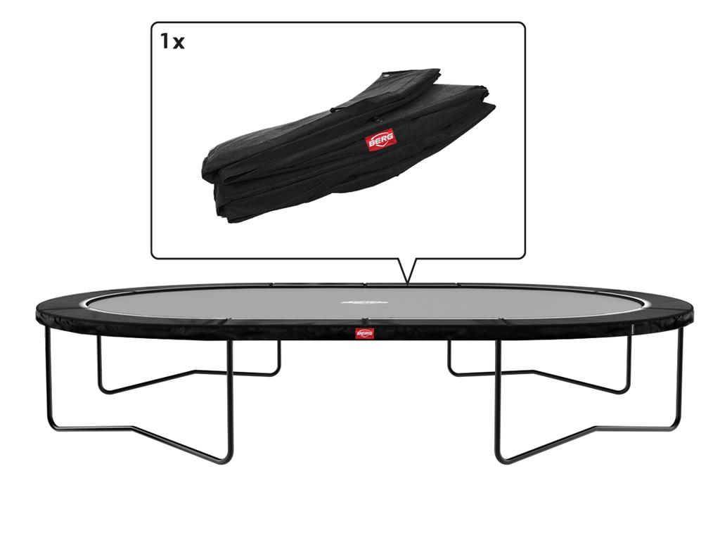 BERG Ersatzteil Schutzrand GRAND Regular Favorit Black 520 x 345 cm Außenrand