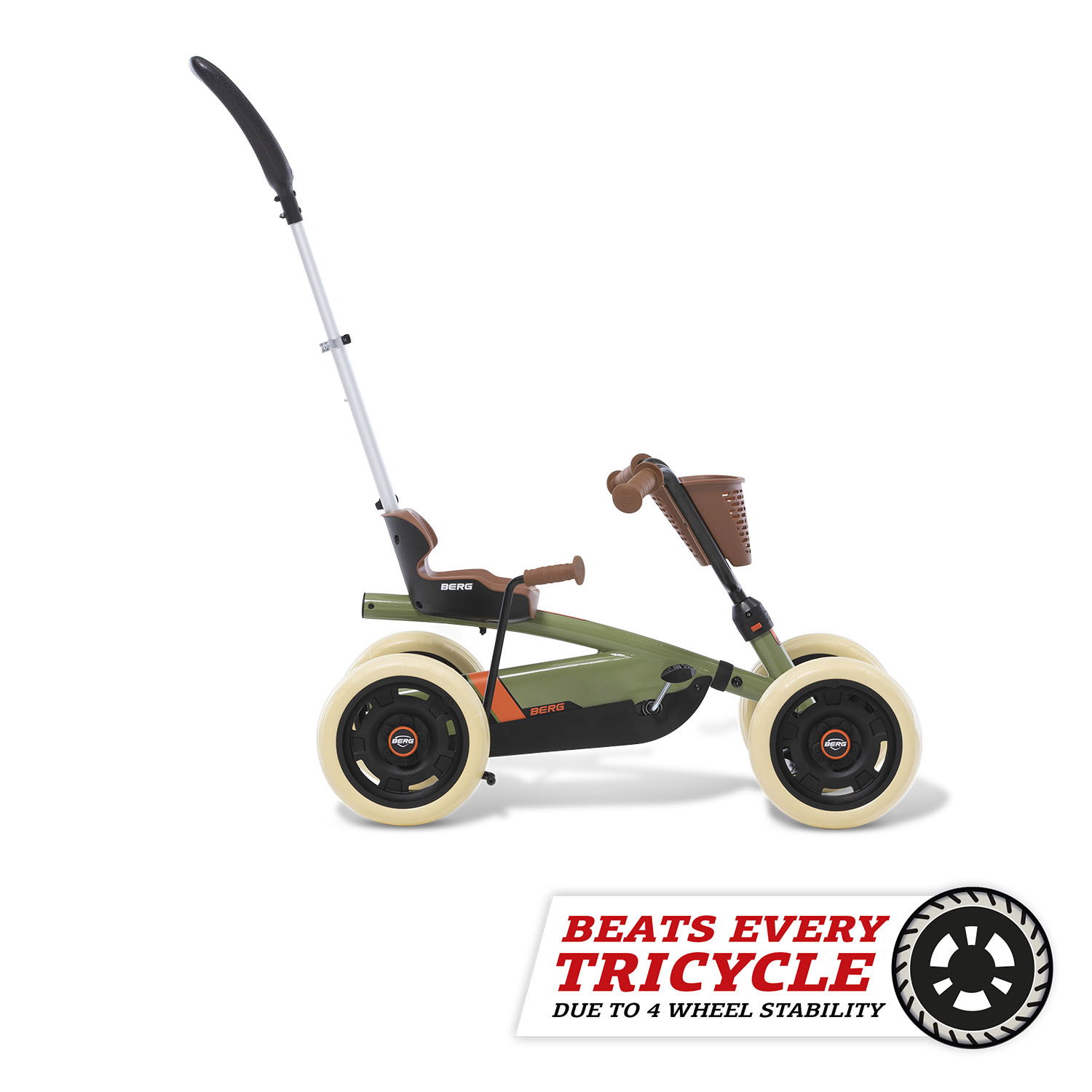 BERG Gokart Buzzy Retro 2-in-1 Green