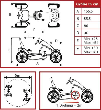 BERG Gokart Race GTS XL BFR BERG Gokart Race GTS XL BFR