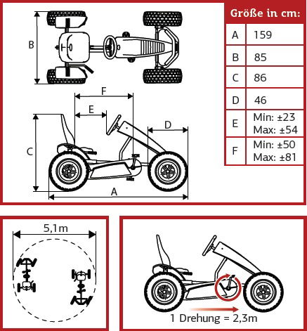 BERG Gokart X-Treme XL BFR BERG Gokart X-Treme XL BFR
