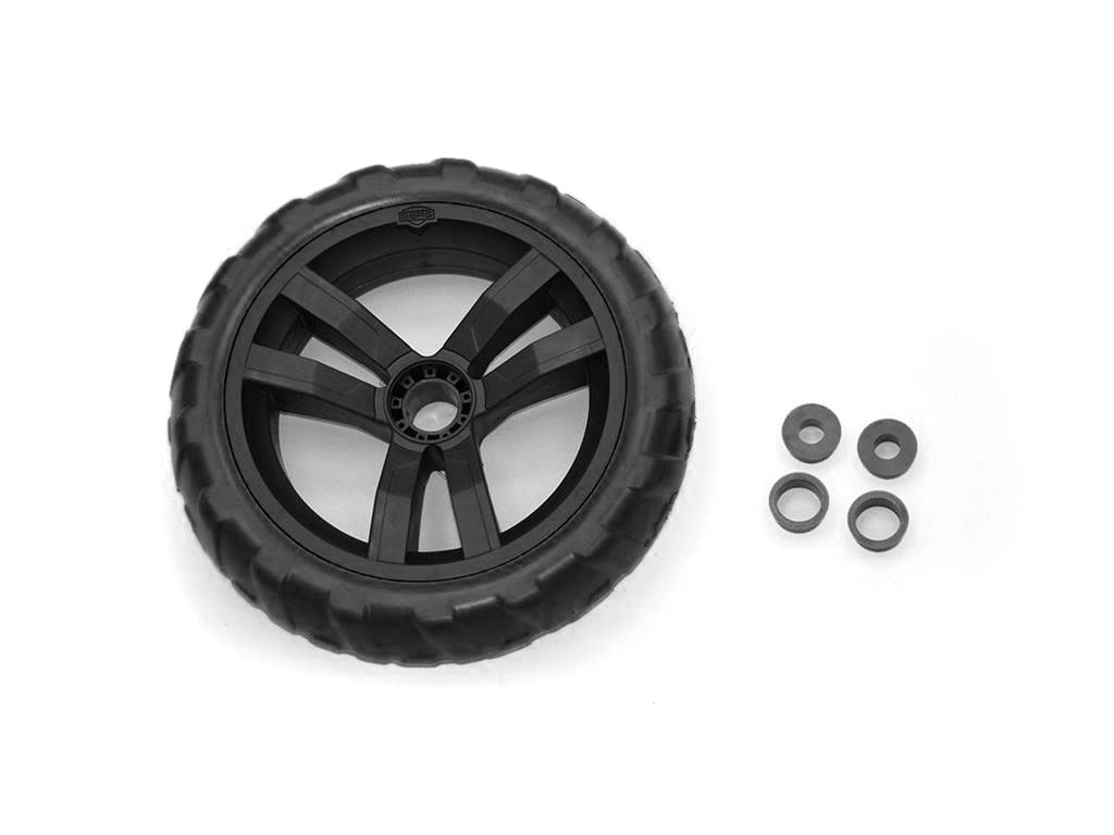 BERG Ersatzteil Buzzy Rad schwarz/schwarz 9x2 links BERG Ersatzteil Buzzy Rad schwarz/schwarz 9x2 links