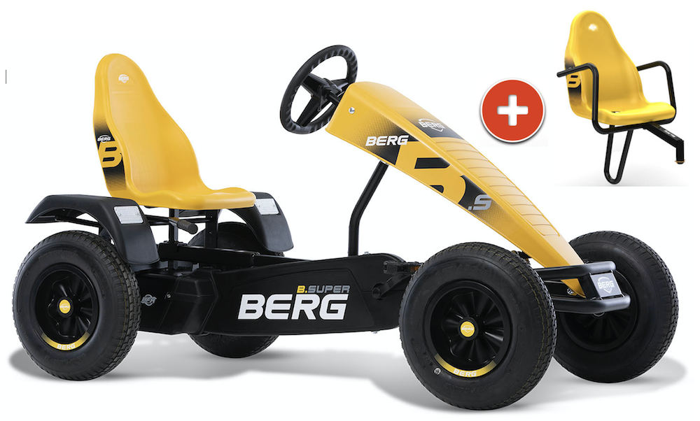 BERG Gokart B.Super Yellow XL BFR inkl. Soziussitz BERG Gokart B.Super Yellow XL BFR inkl. Soziussitz