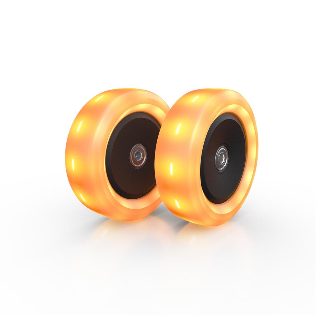 BERG Ersatzteil/Zubehör NEXO Wheels 120x40mm Lights Orange BERG Ersatzteil/Zubehör NEXO Wheels 120x40mm Lights Orange