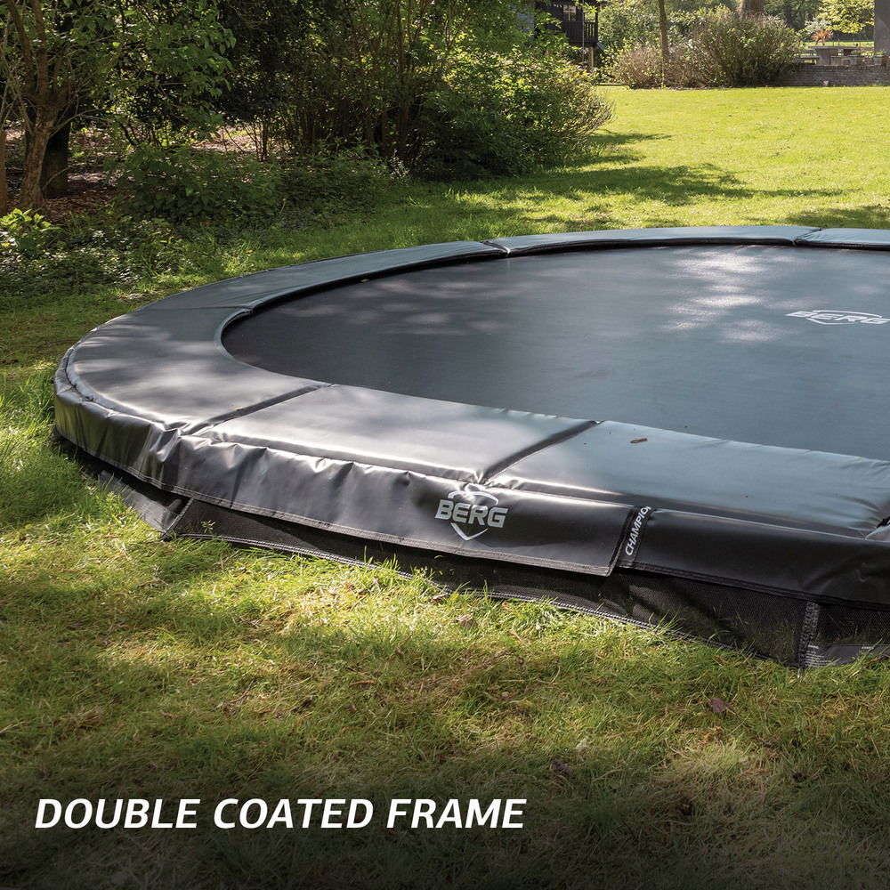 BERG Trampolin SPORTS InGround GRAND Champion Grey oval 470 x 310 cm (NEU) BERG Trampolin SPORTS InGround GRAND Champion Grey oval 470 x 310 cm (NEU)
