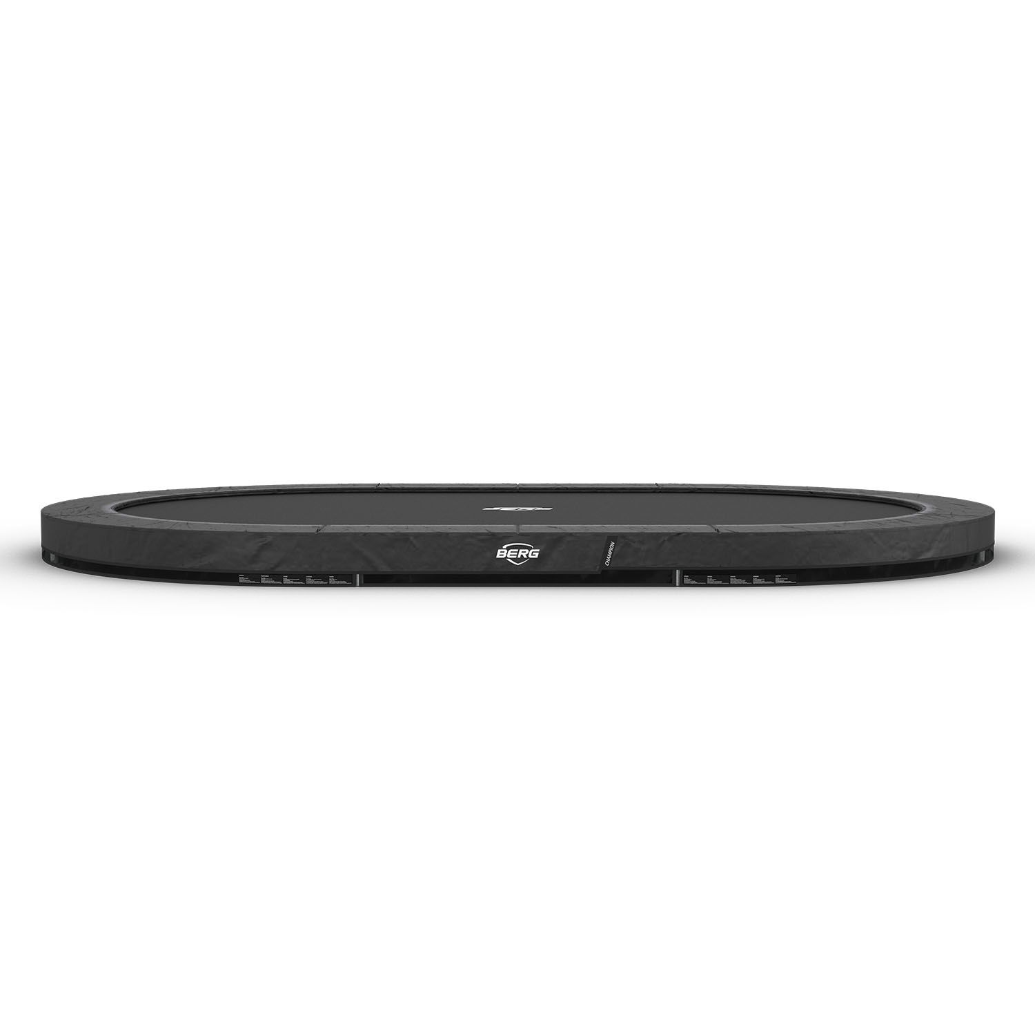 BERG Trampolin SPORTS InGround GRAND Champion Grey oval 520 x 345 cm (NEU)