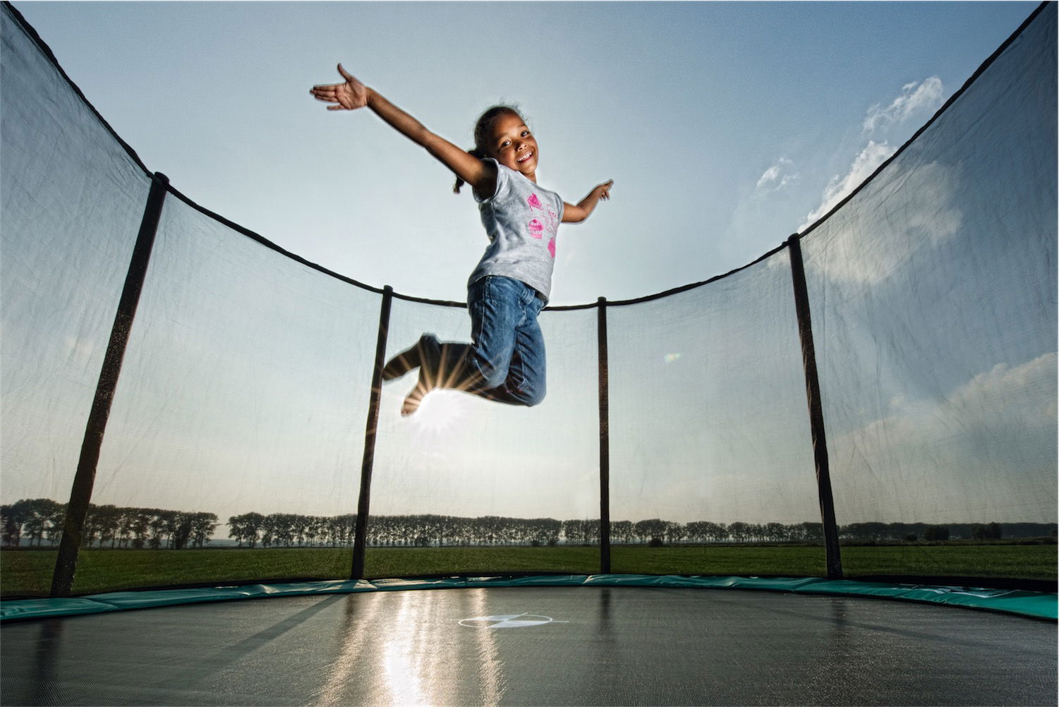 BERG Trampolin InGround ROUND Favorit Green Ø330 cm + Sicherheitsnetz Comfort BERG Trampolin InGround ROUND Favorit Green Ø330 cm + Sicherheitsnetz Comfort