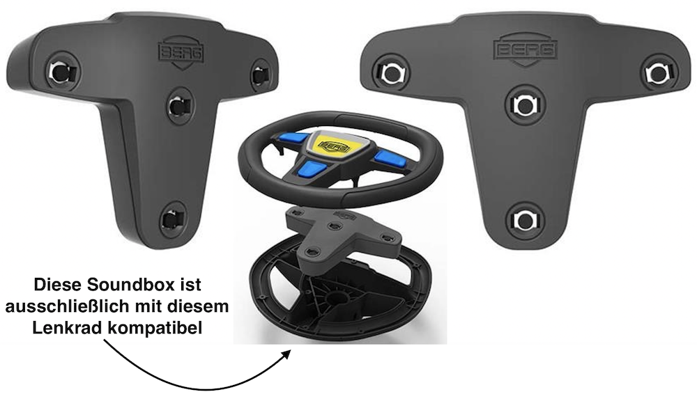 BERG Ersatzteil Buzzy Police Soundbox (Nur für Buzzy Police)