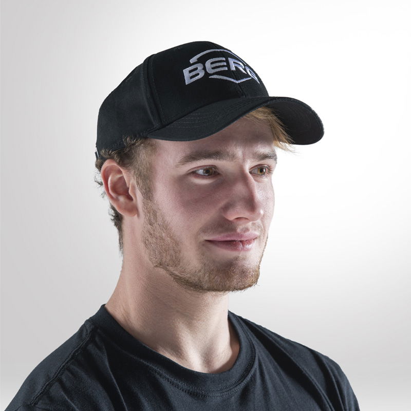 BERG Baseball Cap in schwarz für Erwachsene BERG Baseball Cap in schwarz für Erwachsene