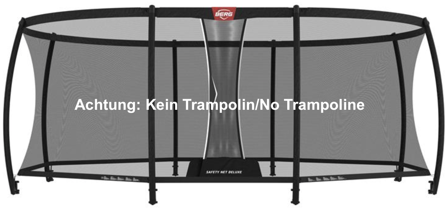 BERG Sicherheitsnetz Deluxe für GRAND 520 x 330 cm Außenrand (kein Trampolin) (NEU) BERG Sicherheitsnetz Deluxe für GRAND 520 x 330 cm Außenrand (kein Trampolin) (NEU)