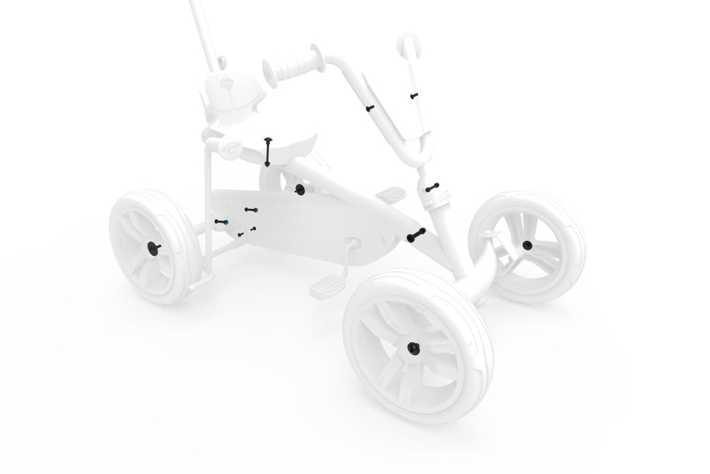 BERG Ersatzteil Buzzy Montageset für 2-in-1 Modelle BERG Ersatzteil Buzzy Montageset für 2-in-1 Modelle