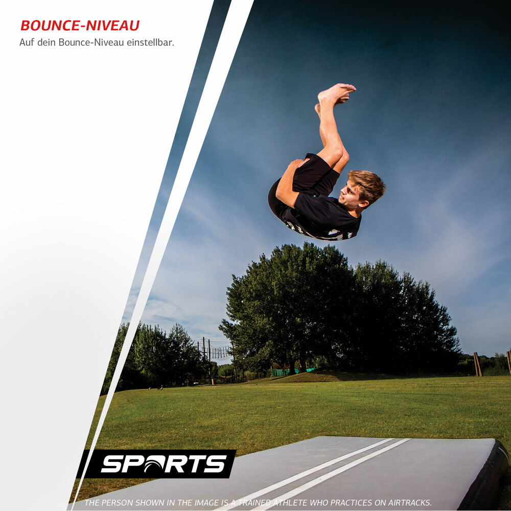 BERG AirTrack Home 500 aufblasbare Sprungmatte inkl. Handpumpe BERG AirTrack Home 500 aufblasbare Sprungmatte inkl. Handpumpe